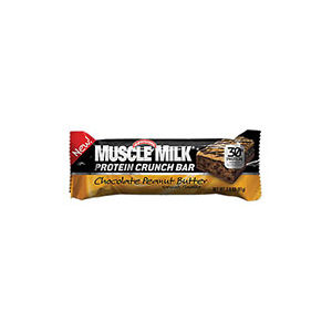 Muscle milk crunch choc peanut butter bar